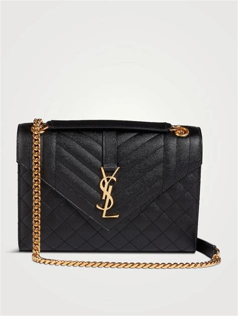 ysl monogram bowling bag|YSL monogram envelope bag.